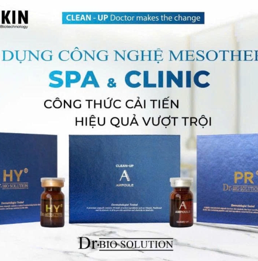 Bộ sản phẩm dùng cho spa( da liễu,thẩm mỹ viện)