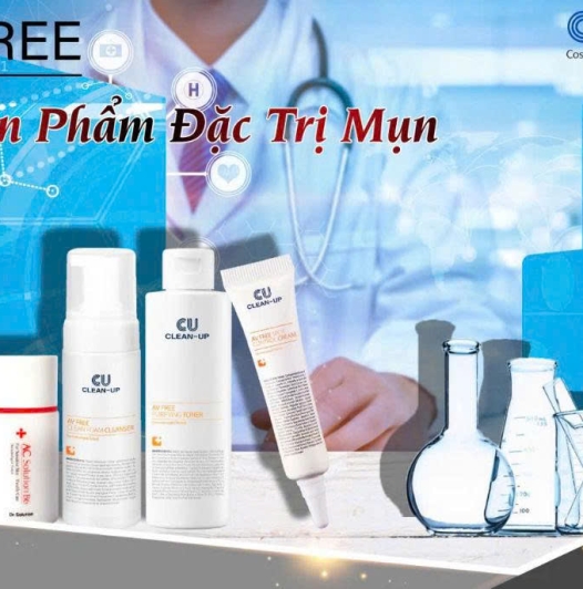 Bộ sản phẩm đặc trị mụn